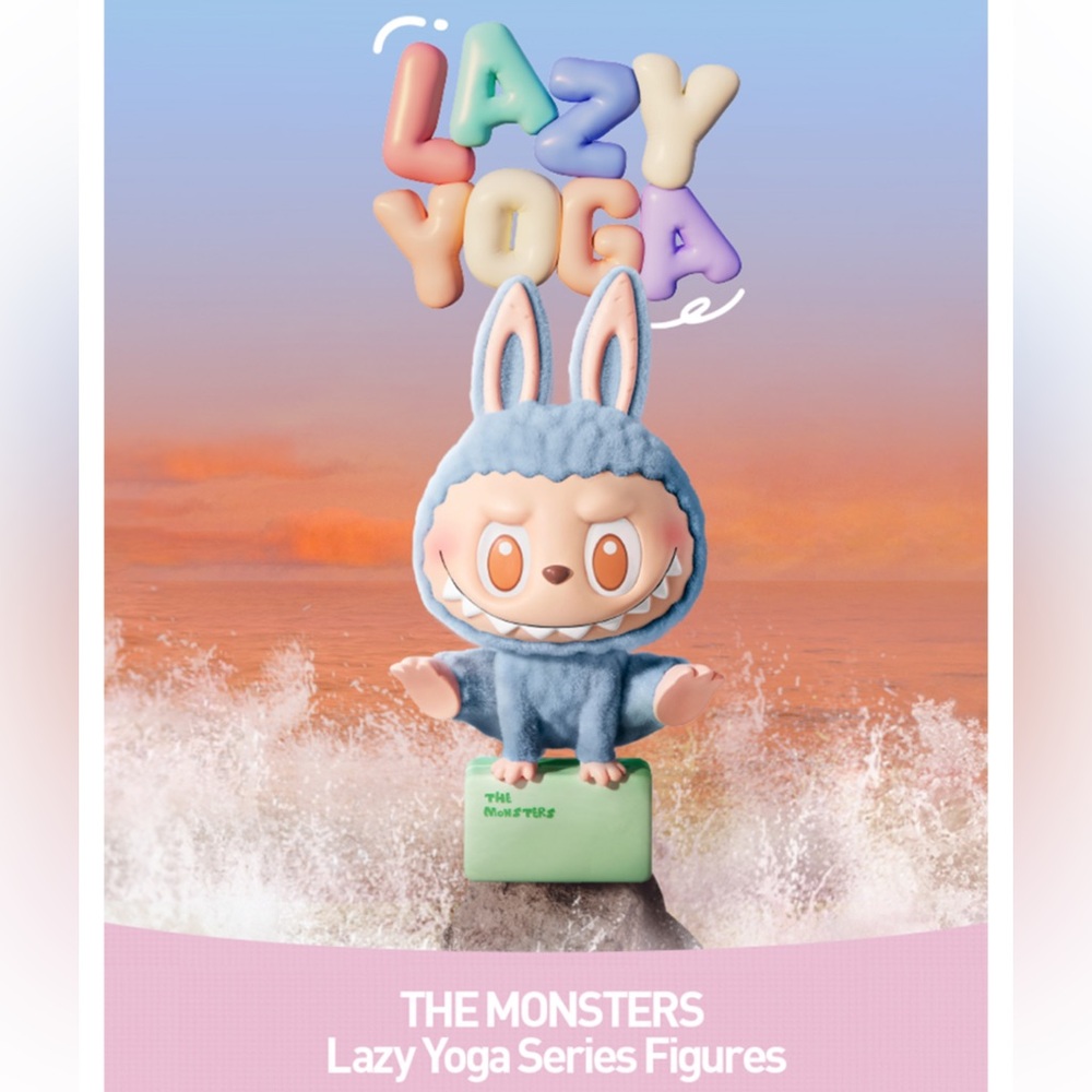 BUY NOW- CONFIRMED The Monsters Lazy Yoga Series Figure